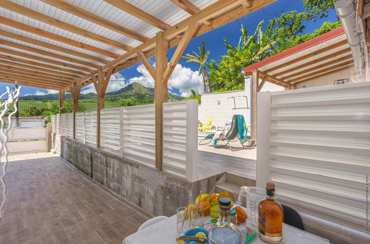 Apartamento Heliconia - Appt Avec Piscine Partagee Saint-Pierre Exterior foto